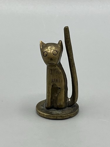 Vintage messing bronze figur - vintage,