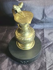 Messing Krug mit Deckel und