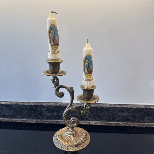 Religiöser kerzenleuchter - religiöser,