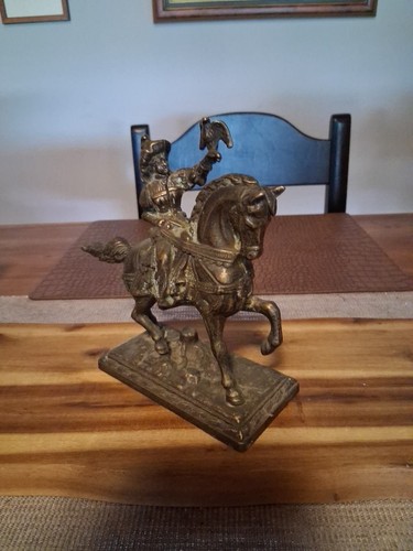 Vintage alter messing reiter - alter,