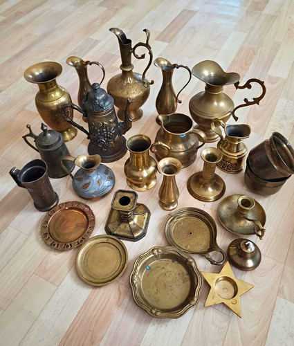 Lot sammlung messing - &,