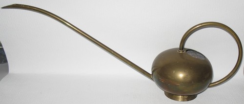 Antike messing gießkanne aus - messing-gießkanne,
