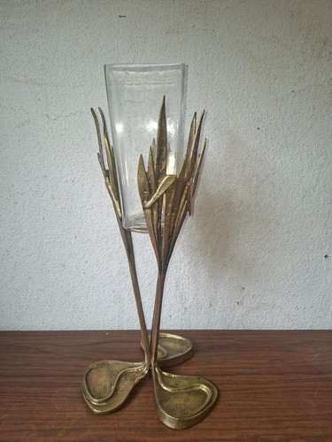 Messingvase vintage deko - messingvase,