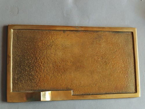 Massive messing bronze ablage - massive,