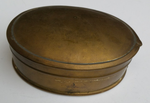 Messing dose mit - mit, deckel