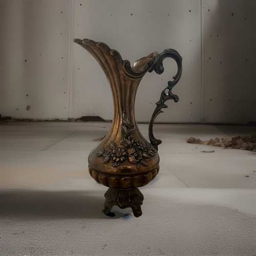 Vintage vase krug - krug, messing