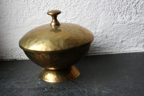 Messingschale mit deckel - messingschale,