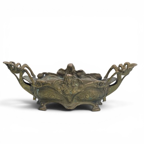 Jugendstil jardiniere vmtl - jugendstil,