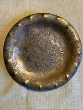 Messingteller mit schöner