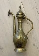 Messing Kanne mit Deckel