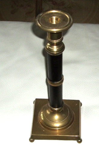 Alte messingleuchter 31 cm - alte,