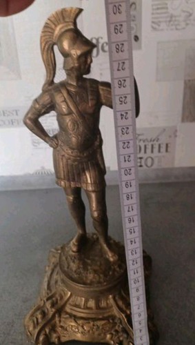 Messing figur krieger soldat - figur, krieger/soldat
