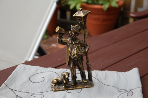 Vintage messing figur - vintage, figur: