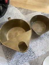 Messing Schalen mit Ausguss