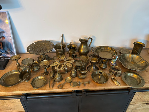 Messing sammlung konvolut - messing, /