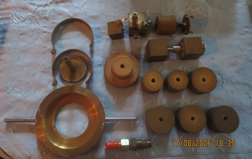 Alte messing teile ring - alte,