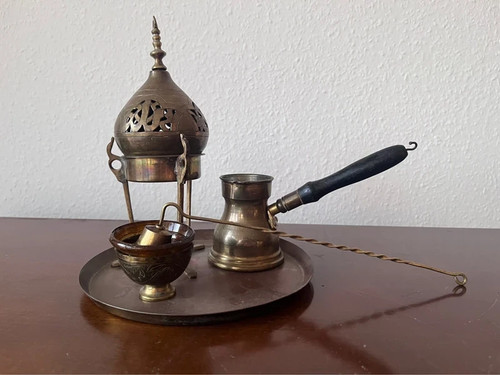 Vintage messing set - vintage, messing-set