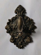 Alter Kleiderhaken aus Messing