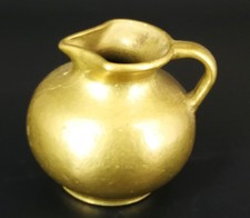 Messing Krug Kanne Goldfarben