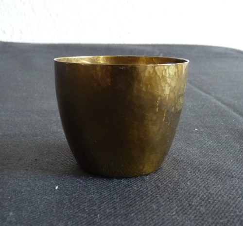 Messing becher handarbeit - messing,