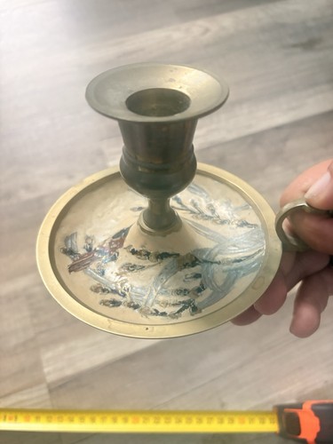 Vintage kammerleuchter messing - vintage,